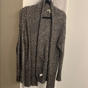 Soft Purple and White Cardigan